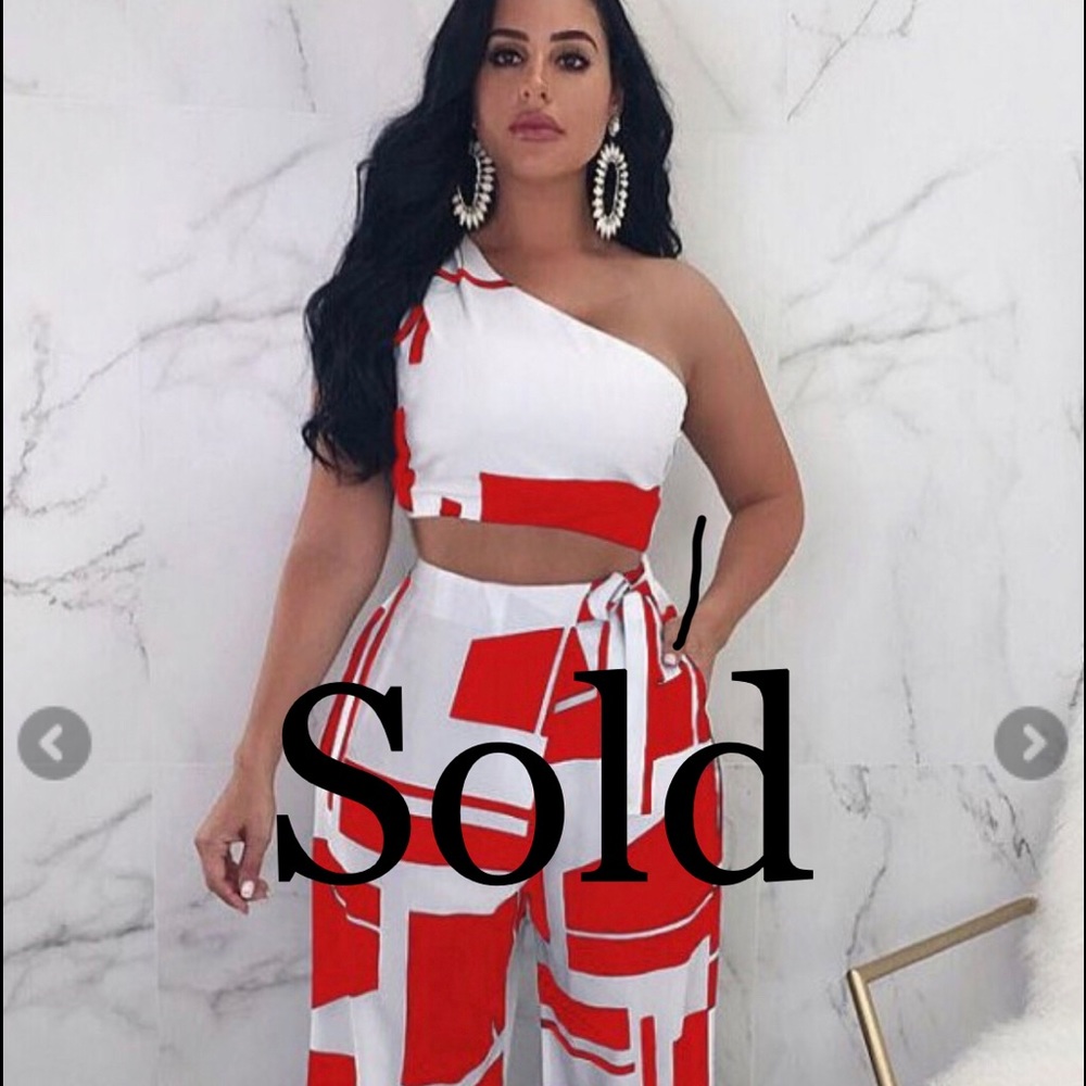 Two Piece Pants Set
